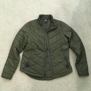 North Face Olive Green Down Jacket
